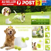 Interaction Ball Launcher Machine Auto Tennis Thrower Thrower Roll Pet Fetch Toy