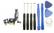 OEM Charging Port Dock Flex Cable Mic Replacement for iPhone 11 Yellow with Tool