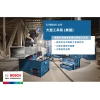 在飛比找momo購物網優惠-【BOSCH 博世】LT-BOXX 170 大型 開口式 系