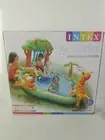 NEW Intex 7' X 6' X 4' Jungle Play Center Inflatable Pool with slide & game!