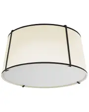 Dainolite Trapezoid 3-Light Flush Mount