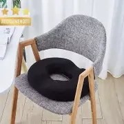 Donut Pillow Tailbone Pain Memory Foam Seat Cushion Hemorhoid Postpartum Support
