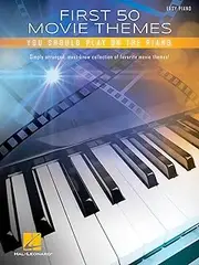 Hal Leonard First 50 Movie Themes You Should Play on Piano Book