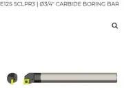 ARCH ULTRA-DEX USA E12S SCLPR3 Indexable Carbide Boring Bar. 3/4"