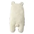Baby Swaddle Towels Soft Plush Shaped Hook Loop Fasteners Infant Bath Blanket