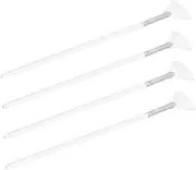 Ipetboom 4 Pack Unique Design Facial Mask Brush Makeup Brushes for Skincare Cream Applicator Applicator for Hard-to-reach Areas