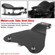 Motorcycle Solo Seat Spring Base Plate Bracket Mount For Harley Bobber Chopper