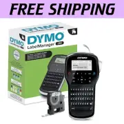 Customizable Thermal Label Printer with QWERTY Keyboard and Rechargeable Battery