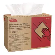 Cascades PRO W201 9.25" x 12.5" 4-Ply Scrim Reinforced Wipers - WT (10/CT) New