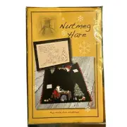 Nutmeg Hare Wool Applique and Embroidery Pattern - #50 NORTH POLE WORKSHOP Quilt
