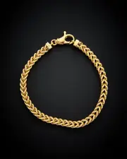 14K Italian Gold Franco Link Bracelet