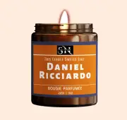 Daniel Ricciardo gift, Formula 1, scented candle Le labo santal, 50 hours burn
