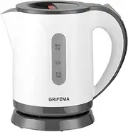 [GRIFEMA] Small Electric Tea Maker, 0.8 L, 1100 W - Quiet Kettle With Limescale Filter, BPA-Free, Automatic Shut-Off, Overheating Protection, White