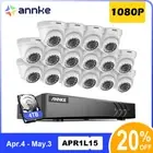 ANNKE 1080P Home CCTV Surveillance Security Camera System 16CH DVR Night Vision