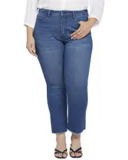 NYDJ Plus Bootcut Desire Ankle Crop Jean