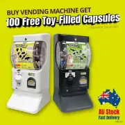 Capsule Toy Vending Machine with 100pcs free Capsule - In Stock Melbourne