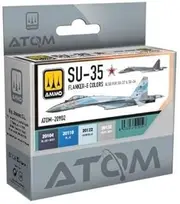 Mig Jimenez ATOM SU-35 FLANKER-E Paint Set (Also for SU-27 and SU-34)