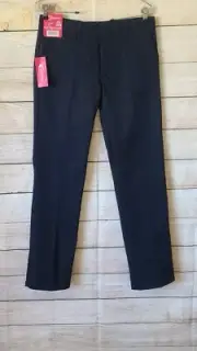 Premium Authentic Schoolwear and Uniforms Navy Blue Flat Front Pants NWT Sz 16H