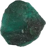 [REAL-GEMS] 59.5 Ct. Rare Emerald Gemstone Rough Loose Stone Certified Emerald, Green Emerald Stone for Home/Grden Decor GC-966