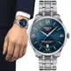 TISSOT天梭 官方授權 杜魯爾系列 典雅羅馬機械腕錶-藍 母親節 禮物 39mm/T1398071104800