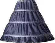 [WMLWL] Girls' 1 2 3 Hoops Petticoat Full Slips Flower Girls Crinoline Skirts Ball Gowns 1-12 Year Old