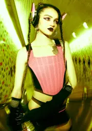 [HOROSCOPEZ] Cyber Queen Corset Top