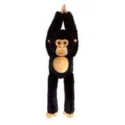 Keeleco Chimp Longarms Soft Animal Plush Kids/Children Cuddle Toy 50cm Black 3+