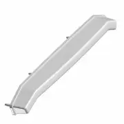 Polaris COVER-CENTER,PNT,WH.LTN [E99AD][E99BD], Genuine OEM Part 5455743-599