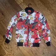 Screenshot Jacket Adult S Multicolor Full Zip Born Fly Bomber Hip Hop Urban