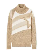 Loro Piana Roll-Neck Knitted Jumper S,XS Nude