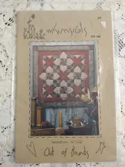 "Out of Bounds" Wall Hanging Quilt Pattern WH-108 by Whimsicals 26"x26"