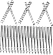 Hohopeti Sewing Machine Needles 100pcs Industrial Sewing Needles for Quilting Fabric Craft DIY Projects