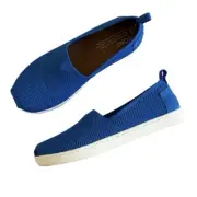 NEW Toms Youth Cobalt Mesh Knit Classic Alpargata size 3.5 Big Kids School