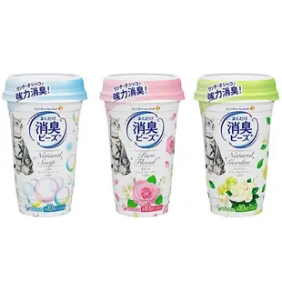 日本Unicharm消臭大師-貓砂盆(貓便盆)消臭粒 450ml x 4入組