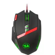 M801 10 Buttons 16400 DPI USB Wired Optical Mouse 5 Colors Backlight Ergonomic Gaming Mouse