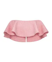 Dioriviera Bandeau Top FR34,FR36,FR38 White/Candy Pink