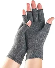aoozleny Arthritis Compression Gloves for Women & Men for Arthritis Hand Pain Relief, Half-Finger Cycling Gloves Compression Gloves