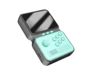Retro mini video game console, 500 games in 1, green color