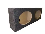 6X9" Dual Sealed Speaker Box Subwoofer Enclosure Sub Box -Gray