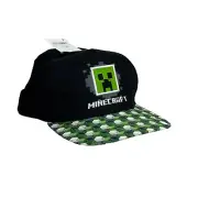 Minecraft Creeper Boy-Girl Baseball Cap Hat Youth Size OSFM Black Green NWT
