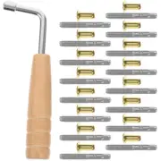 Lea String Set Instrument Pin Autoharp Tuning Zither Wrench Lyre