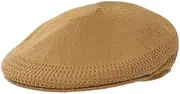 [WITHMOONS] Mesh Classic Newsboy Ivy Flat Cap Unisex Colorful Lightweight Hat YZ30123