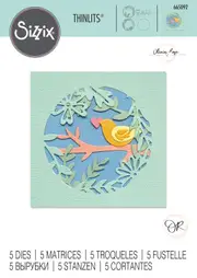 Sizzix Thinlits Die Set 5PK - Spring Layered Scene by Olivia Rose