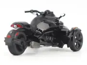 Can-Am Spyder F3 3-Wheel Motorcycle Steel Black Metallic 1/32 Diecast Model by B