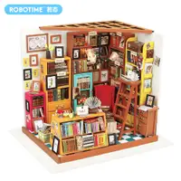 在飛比找蝦皮購物優惠-Robotime 若態 山姆的書屋 DIY小屋 山姆書店 娃