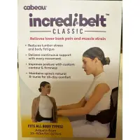在飛比找蝦皮購物優惠-Cabeau經典版-incredi-belt 超能護腰帶