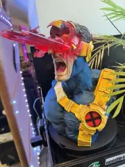 Cyclops -OPTIC BLAST- 3D PRINTED 1:2 SCALE BUST LIMITED EDITION OF 20 PIECES