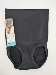 ASSETS by SPANX Women's Remarkable Results High-Waist Control Briefs M Black NEW