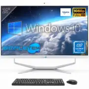 PC All IN One Aio 24 " Windows 10 4gb 240gb Touchscreen G1820t Fixed Webcam 2k_