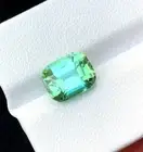3.35 Cts Nice Quality Beautiful Natural Greenish Blue Color Tourmaline Cut Stone